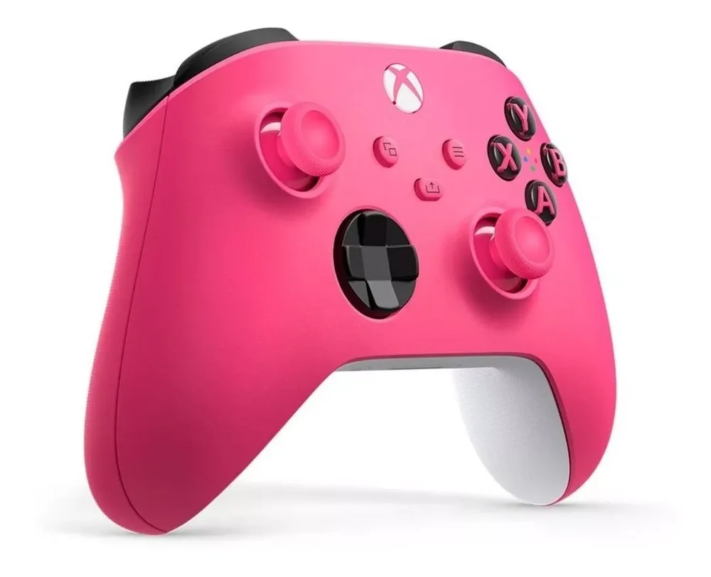 Controle Sem Fio Microsoft XBOX One – Shock Rosa , Compatível Com Series X|s E PC. Controle Sem Fio Microsoft XBOX One – Shock Rosa , Compatível Com Series X|s E PC.