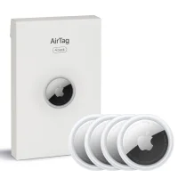アップル　AirTag 4pack Produtos com até 15 OFF no PIX KaBuM