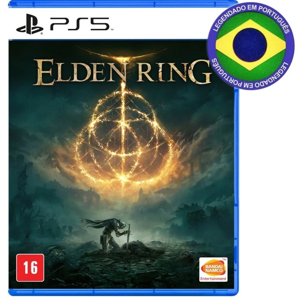 Elden Ring Playstation 5 Legendado Em Português Mídia Física Lacrado Ps5 Elden Ring Playstation 5 Legendado Em Português Mídia Física Lacrado Ps5
