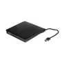 Gravador Externo Dvd Cd Usb 2.0 3.0 | Preto