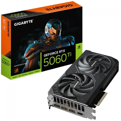 グラフィックボード・グラボ・ビデオカード GIGABYTE GeForce RTX5060Ti 16GB Placa De Vídeo RTX 5060TI Nvidia 16GB GDDR7 KaBuM