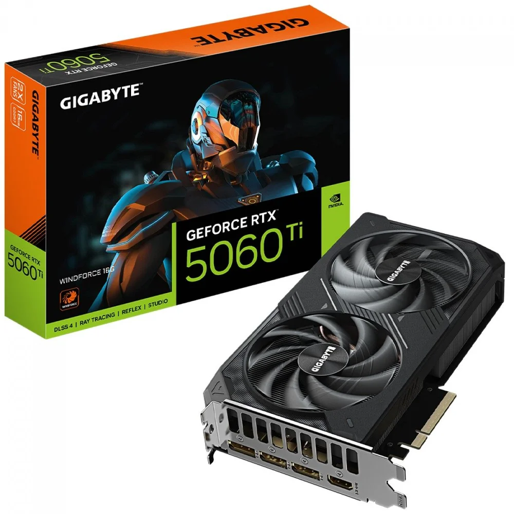 新品・未使用・未開封 GIGABYTE GeForce RTX 5060Ti Placa De Vídeo RTX 5060TI Nvidia 16GB GDDR7 KaBuM