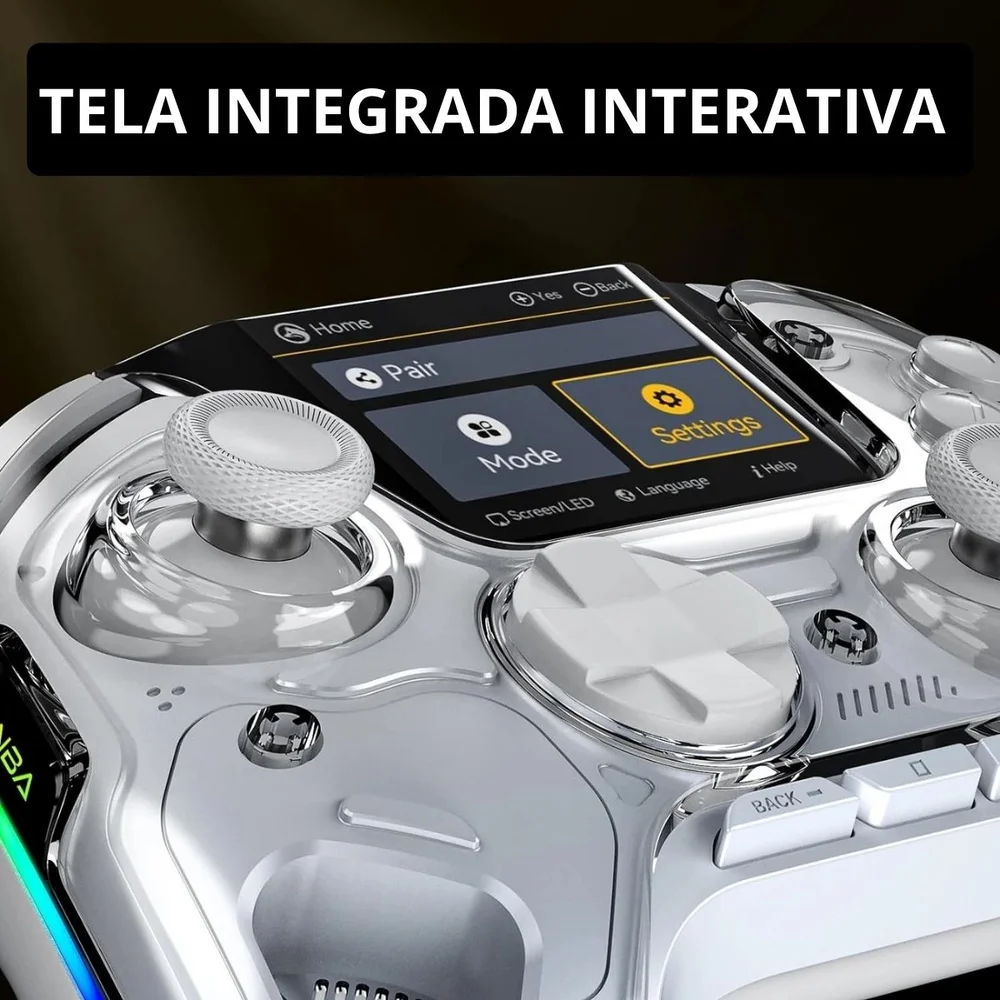 Controle Mamba One Ultimate Sem Fio Tela Lcd Bluetooth Controle Mamba One Ultimate Sem Fio Tela Lcd Bluetooth