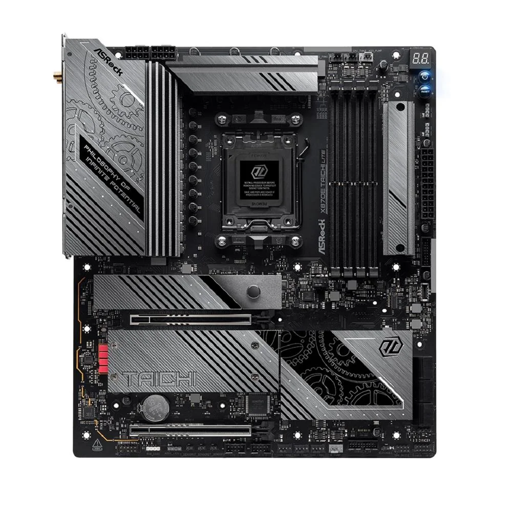 ASRock X870E TAICHI LITE E-ATXマザーボード Produtos com até 15 OFF no PIX KaBuM