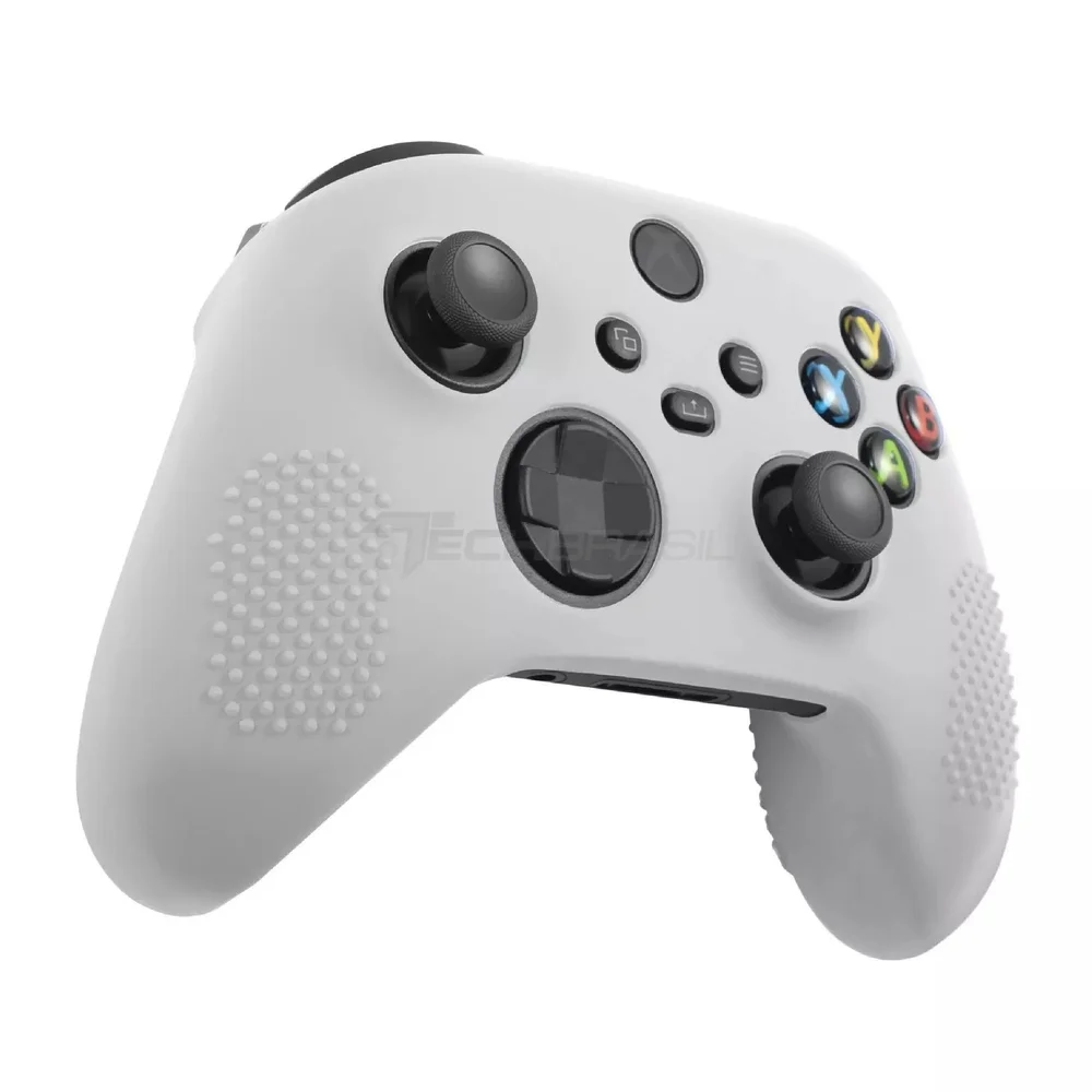 Capa Protetora Silicone Para XBOX Series S X Case Branca