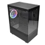 Gabinete Gamer Kmex Cg-02tw Aquario 3 Fans