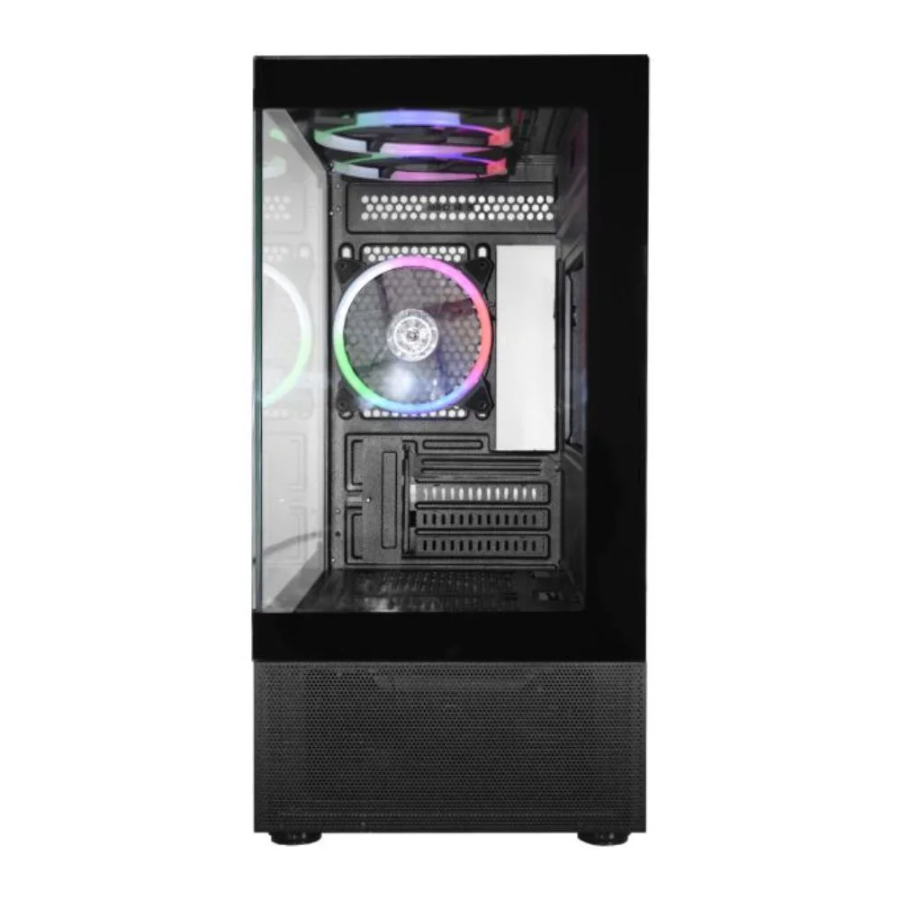 Gabinete Gamer Kmex Cg-02tw Aquario 3 Fans Gabinete Gamer Kmex Cg-02tw Aquario 3 Fans