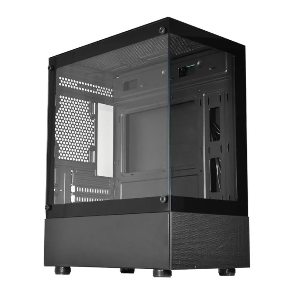 Gabinete Gamer Kmex Cg-02tw Aquario 3 Fans Gabinete Gamer Kmex Cg-02tw Aquario 3 Fans