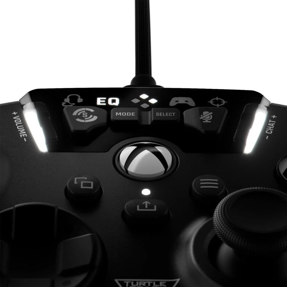 Turtle Beach - Ctrl Bluetooth Recon Com Fio P/ XBOX Series X, XBOX Series S, XBOX One E PCs Com WINDOWS Com Botões Remapeáveis ??- Black-tbs-0700-01