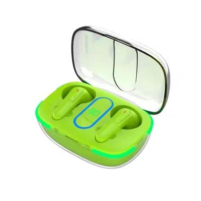 Fone Bluetooth 5.3 Tws Som Imersivo Tecnologia Avançada Xc-bth-59 Cor:verde