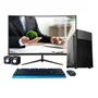Computador Pc Corporativo i9 11ª Geração, 64gb Ram, Nvme 2tb, Gt 730 4gb, Monitor 27" Curvo 100hz + Caixinha de Som