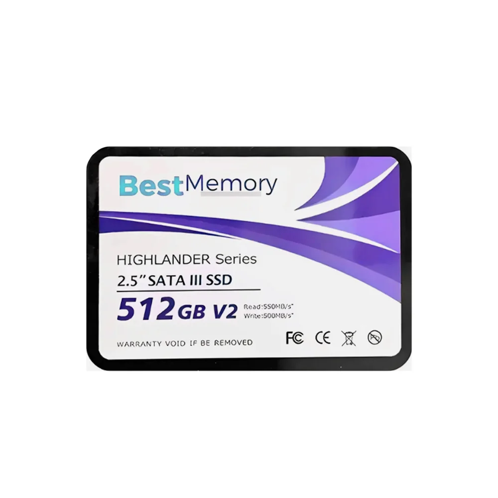 SSD 512gb 2.5 Sata 3 550mbs Leit 500mbs Grav Highlander Seri 512gbv2 Best Memory SSD 512gb 2.5 Sata 3 550mbs Leit 500mbs Grav Highlander Seri 512gbv2 Best Memory