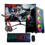 Computador PC Gamer i9 11ª Geração, 32gb Ram, SSD 960gb, RTX 2060 6gb, Monitor 23" Curvo, Gabinete Gb1749 - Preto