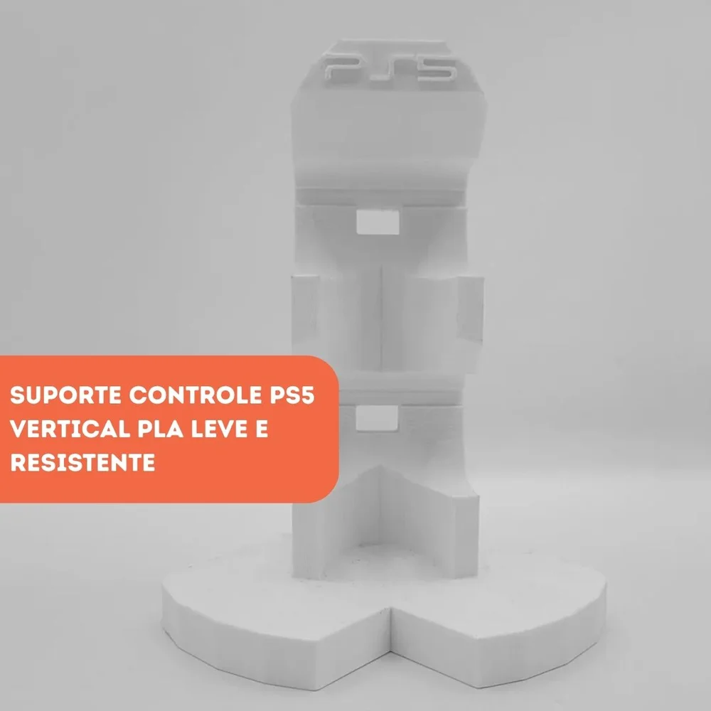 Suporte De Controle Ps5 Vertical - Dourado