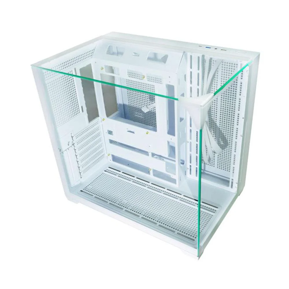 Gabinete Gamer K-mex Aquario Cg-w1fd Mega Shark Branco Atx Sem Fan Gabinete Gamer K-mex Aquario Cg-w1fd Mega Shark Branco Atx Sem Fan