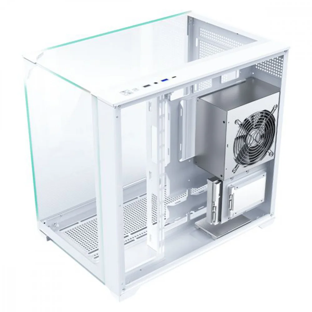 Gabinete Gamer K-mex Aquario Cg-w1fd Mega Shark Branco Atx Sem Fan Gabinete Gamer K-mex Aquario Cg-w1fd Mega Shark Branco Atx Sem Fan