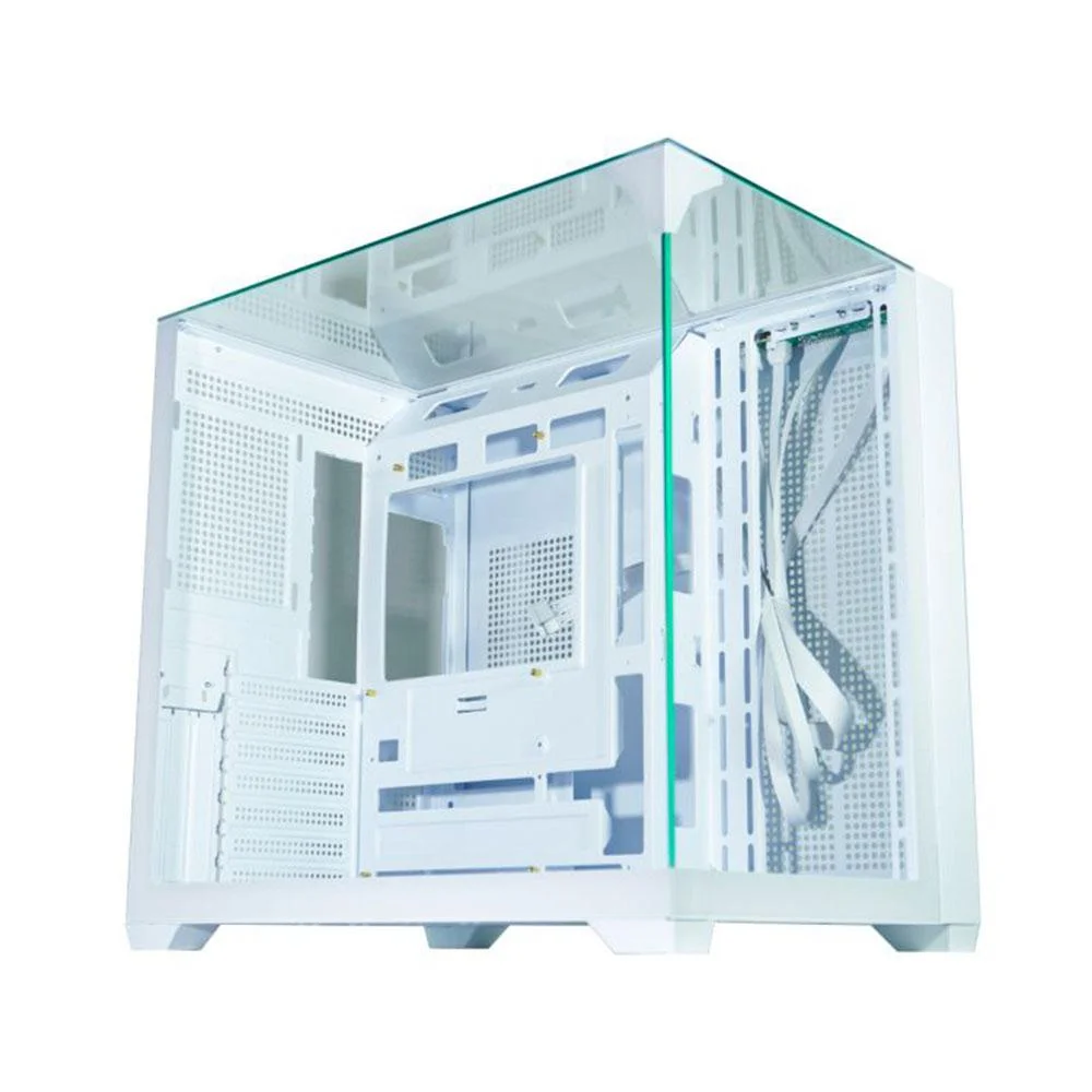 Gabinete Gamer K-mex Aquario Cg-w1fd Mega Shark Branco Atx Sem Fan Gabinete Gamer K-mex Aquario Cg-w1fd Mega Shark Branco Atx Sem Fan