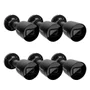 Kit 06 Câmeras Intelbras Vip 1230 B G4 Black Bullet Full Hd Poe Ip67 E Visão Noturna De 30m