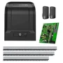 Kit 3 Motores Dz Dr 400 Intelbras 1/4 Com 3m Cremalheira.
