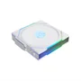 Kit 3 Fans 120mm Lian Li Uni Fan Tl Wireless Lcd 120 Reverse Blade, ARGB, C/ Controladora, White - 12rtllcd1w3w