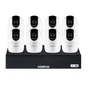 Kit 8 Câmeras Wi-fi Intelbras Im4 Nvd 1408 1080p Intelbras Com 8 Canais Sem Hd