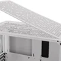 Gabinete Gamer Thermaltake Ceres 300 Tg ARGB Snow, Mid Tower, Vidro Temperado, E-atx, White, Sem Fonte, Com 3 Fans, Ca-1y2-00m6wn-00