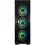 Gabinete Gamer K-mex Cg-20w5 Elite Rainbow Com 3 Fans ARGB