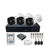 Kit Cftv 3 Câmera Full Hd 1220b Intelbras Dvr 04ch Alta Performance Com Hd 500gb Incluso