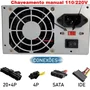 Fonte Alimentação Atx 200w Bivolt PC Computador