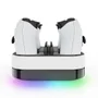 Base Carregamento Dock P/ 2 Controles Dualsense Ps5 Portal