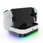 Base Carregamento Dock P/ 2 Controles Dualsense Ps5 Portal