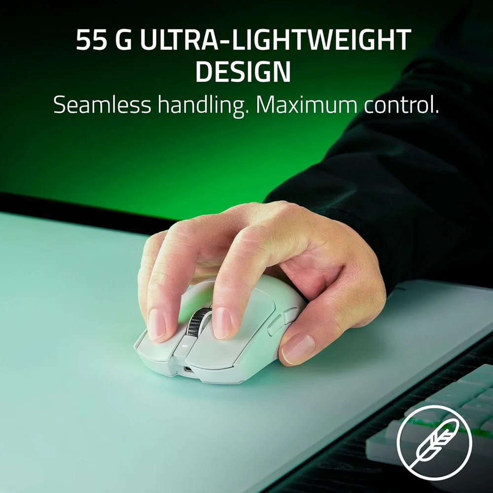 Razer Viper V3 Pro ワイヤレスマウス ホワイト Produtos com até 15 OFF no PIX KaBuM