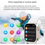 Smartwatch Hw9 Series 9 Pulso Fino Ultra Mini 2 Multiiras Esporte Preto