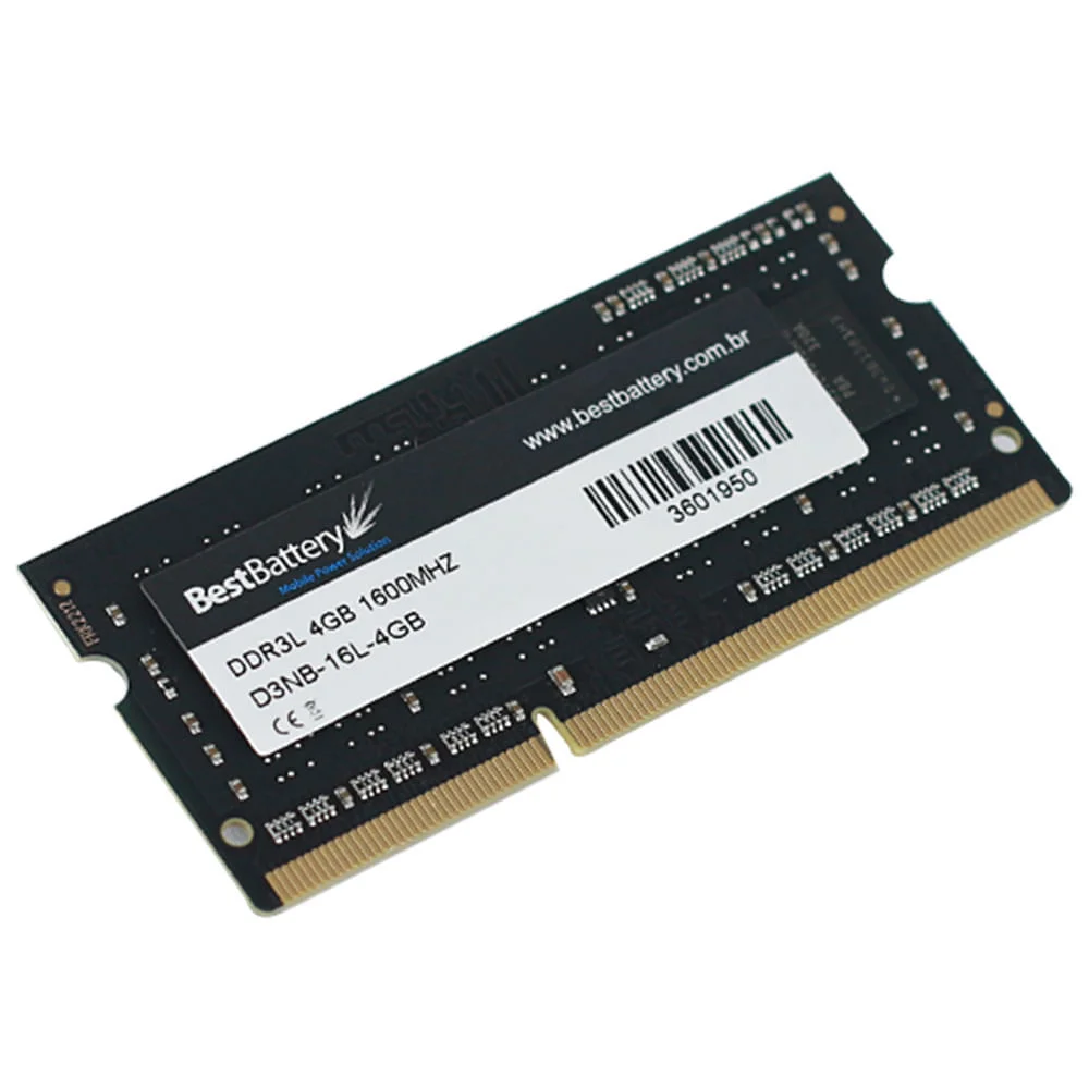 Memoria Ddr3l 1,35v Para Notebook 4gb 1600mhz Bestbattery Memoria Ddr3l 1,35v Para Notebook 4gb 1600mhz Bestbattery