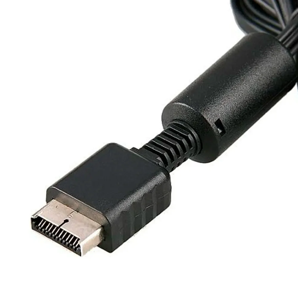 Cabo Áudio E Vídeo Para Playstation 1, Ps2 E Ps3, 1,80m. Cabo Áudio E Vídeo Para Playstation 1, Ps2 E Ps3, 1,80m.