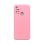 Capa Moto G10 / G20 / G30 Silicone Aveludada Protege Câmera Colorida Capinha Anti Impacto Moto G10 / G20 / G30:rosa Bebê