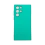 Capa Samsung S22 Ultra Silicone Aveludada Colorida Case Capinha Anti Impacto S22 Ultra:verde Água