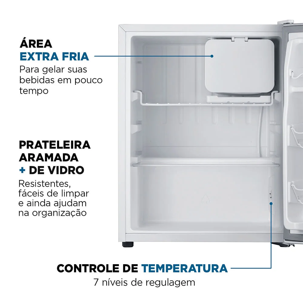Frigobar Mondial 73l Porta Reversível Branco Fgb-01-w80 Frigobar 73l - Fgb-01-w80 - 127v/60hz Frigobar Mondial 73l Porta Reversível Branco Fgb-01-w80 Frigobar 73l - Fgb-01-w80 - 127v/60hz
