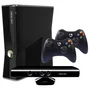 Microsoft XBOX 360 Slim 4gb 2 Controles + Kinect E 5 Jogos Standard Cor Matte Black