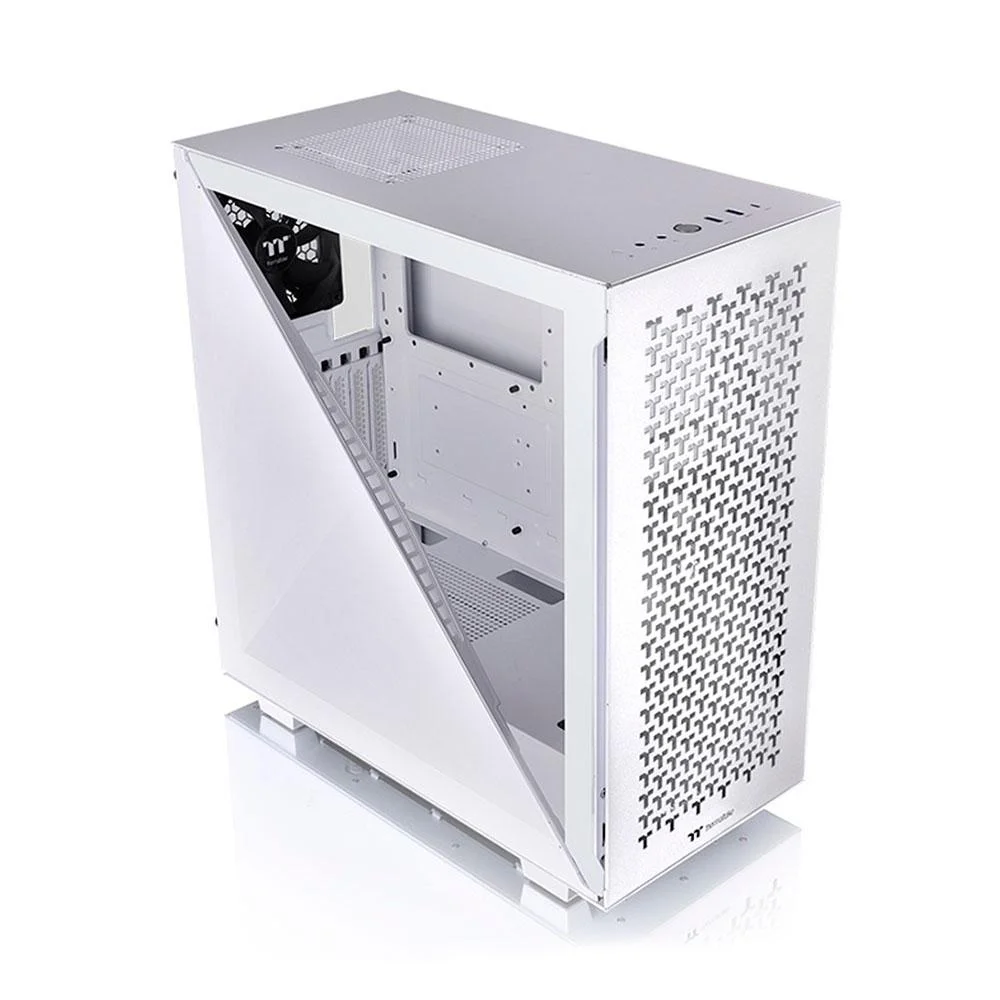 Gabinete Gamer Thermaltake Divider 300 Tg ARGB Wihite C/ 2 Fans - Ca-1s2-00m6wn-02