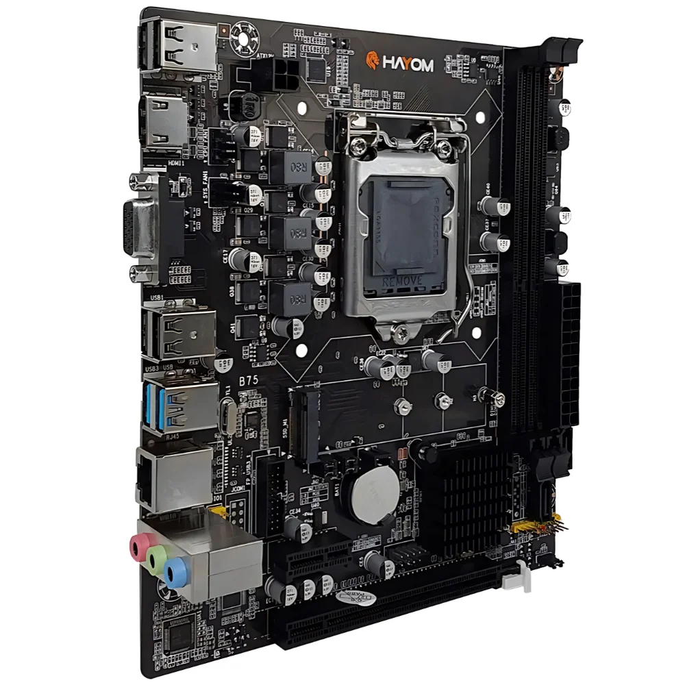 Placa Mãe H61 LGA 1155 DDR3 Dual Channel 16Gb Intel Core i3 i5 i7 2ª e 3ª Geração Placa Mãe H61 LGA 1155 DDR3 Dual Channel 16Gb Intel Core i3 i5 i7 2ª e 3ª Geração