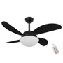 Ventilador Volare Fly Preto 220v E Controle Remoto