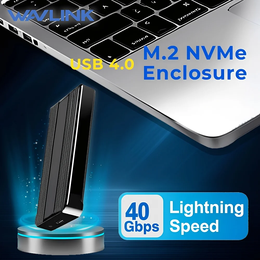 Gabinete Case Externa Wavlink M.2 Nvme PCie B+m/m-key Gabinete Case Externa Wavlink M.2 Nvme PCie B+m/m-key