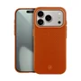 Capa Case Capinha Para Iphone 17 Pro - Magsafe Tech Couro - Marrom - Gshield