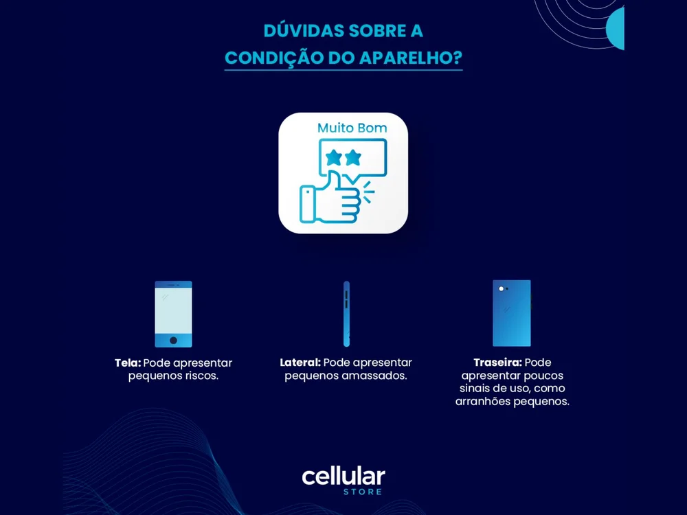 Usado - Iphone 12 64 Gb Azul - Muito Bom