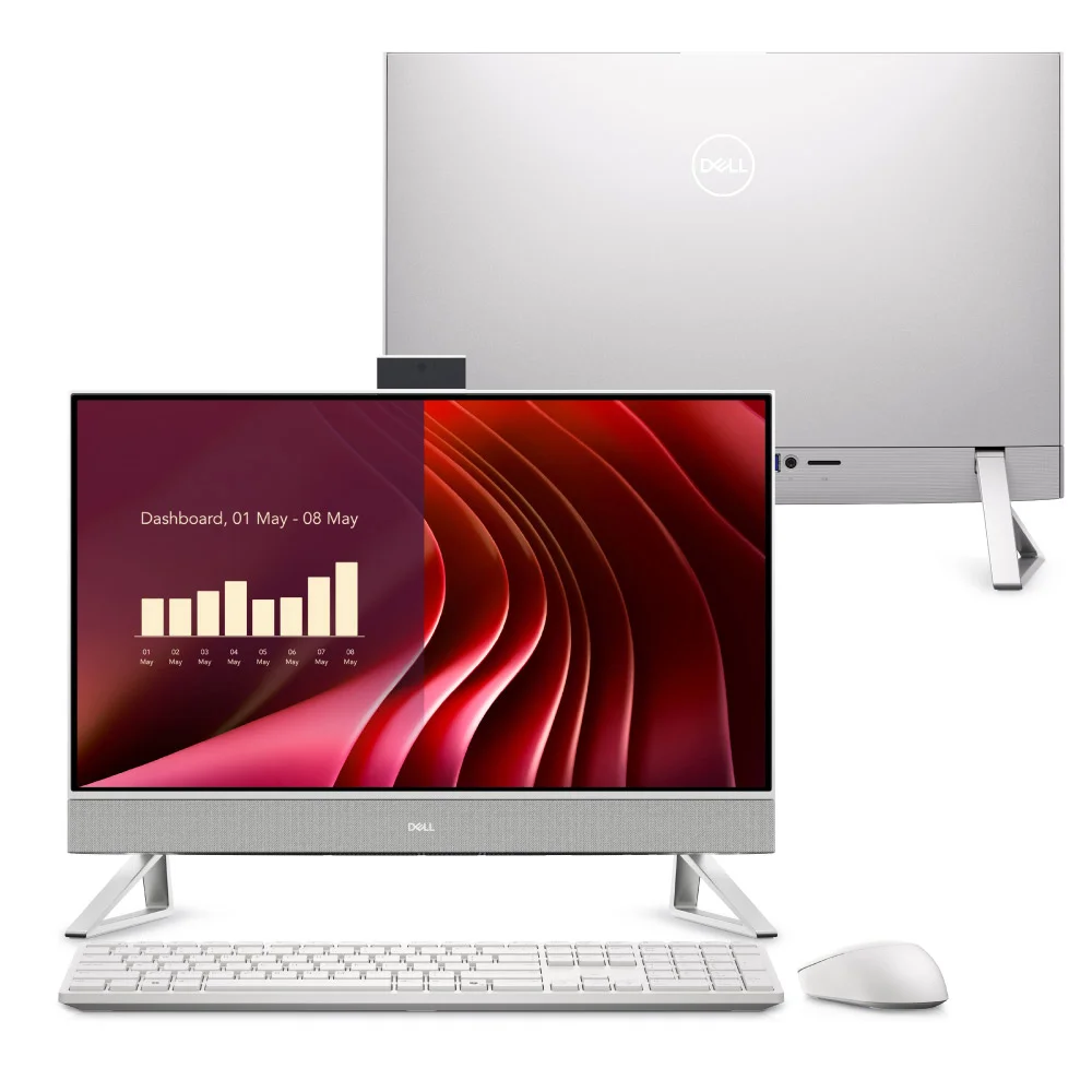 "Computador Dell 24 All-in-one Ec24250 23.8"" Ips Full Hd 13ª Gen Intel Core i7 16gb 512gb SSD Win 11 Aio-i1303-m31" em Campinas