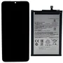 Frontal Tela Completa Compatível Com Redmi 9a / Redmi 9c + Bateria Bn56 Cor:preto
