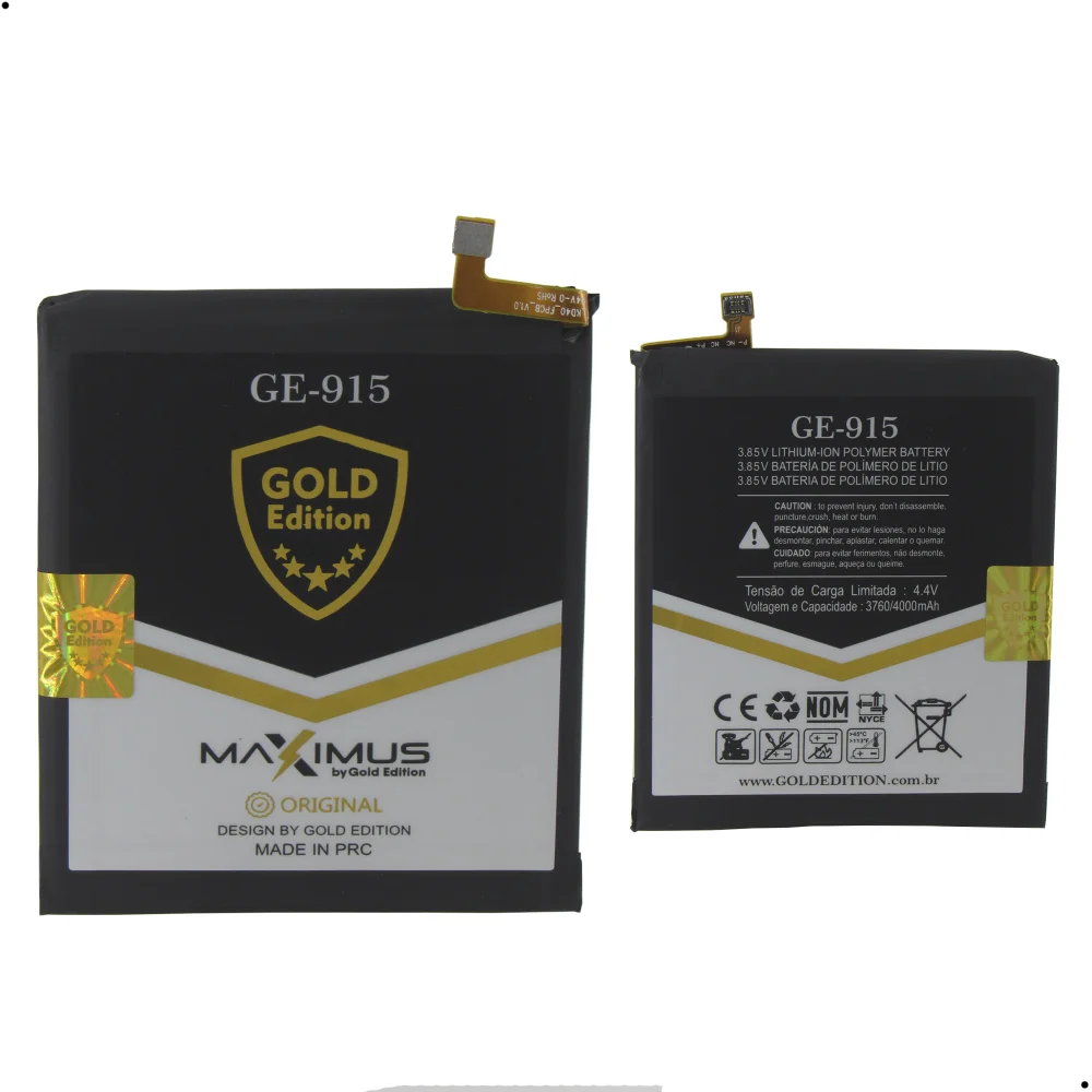 Bateria Gold Edition Ge-915 Compativel Com Moto G8 Plus Kd40