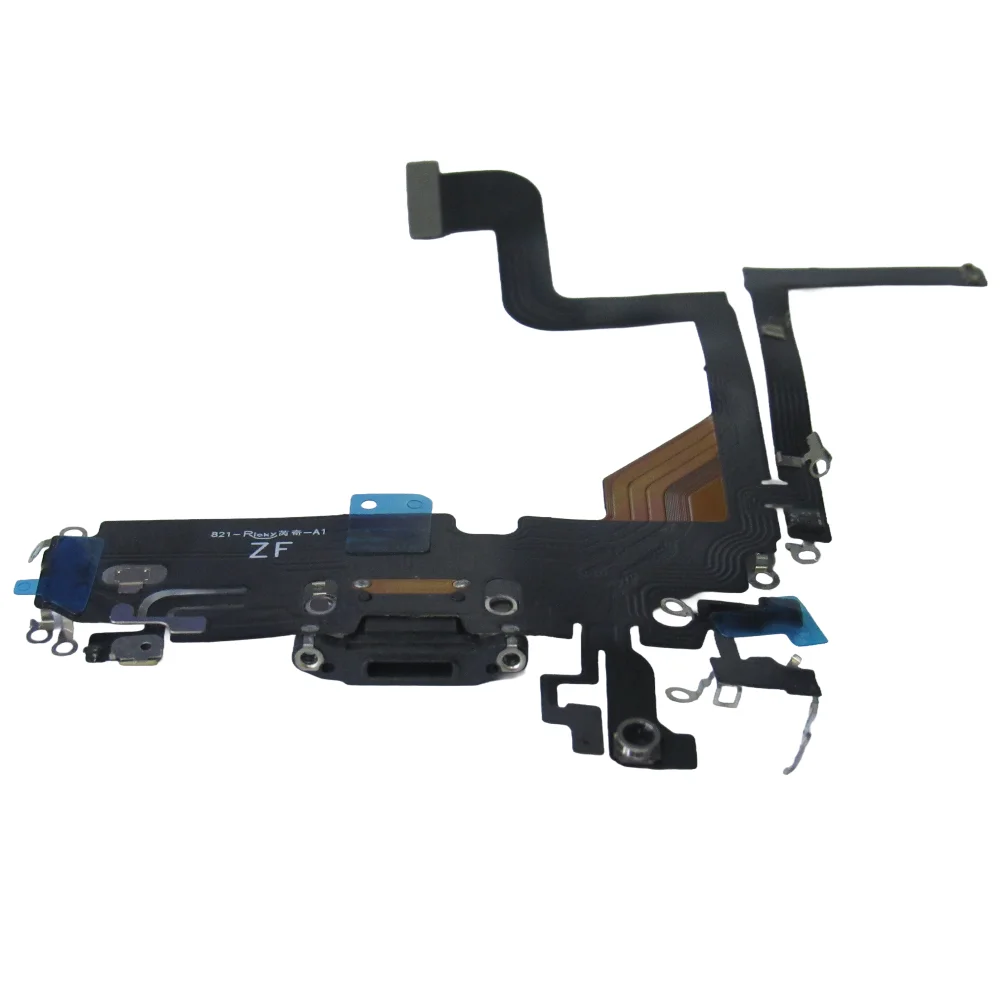 Flex De Carga Dock Conector Gold Para Iphone 14 Pro Max