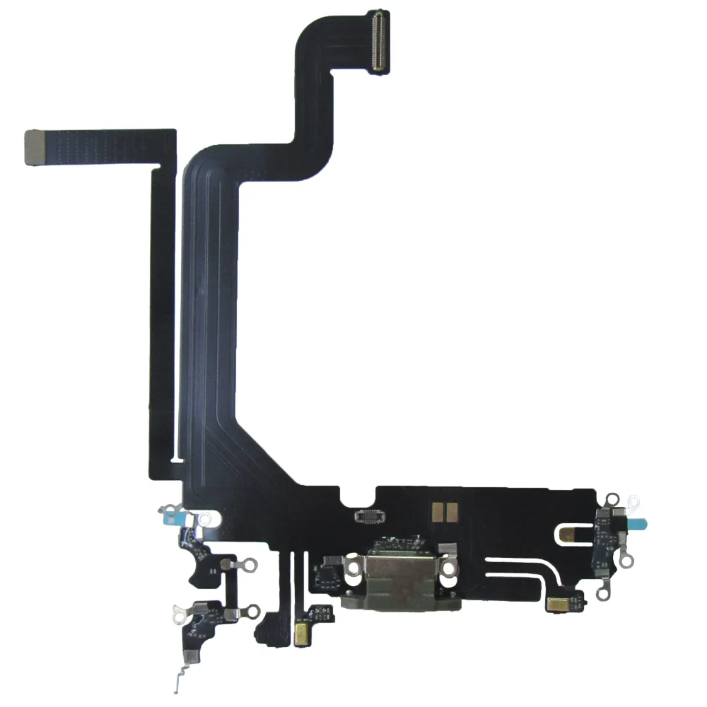 Flex De Carga Dock Conector Gold Para Iphone 14 Pro Max